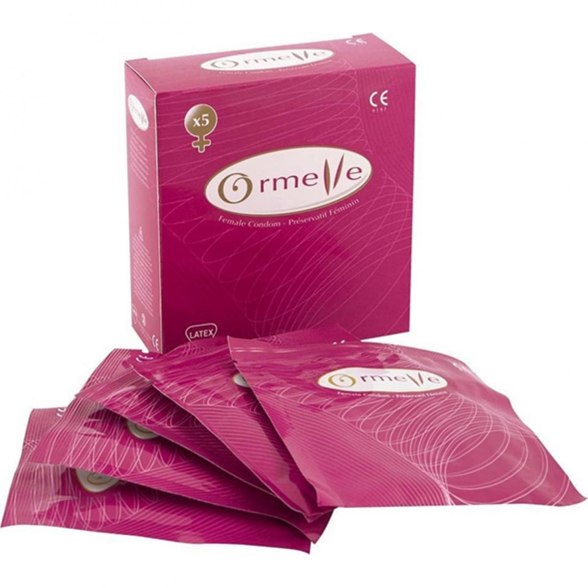 Ormelle Female Condoms - 5 Pieces