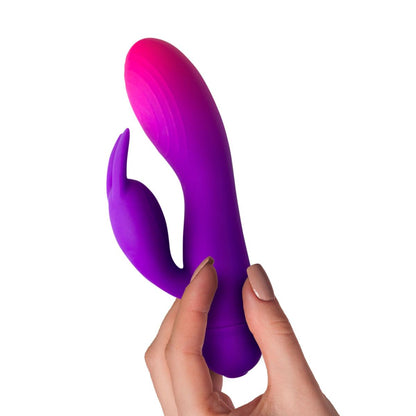 Rocks Off - Glo-Girl Rabbit Vibrator - Purple